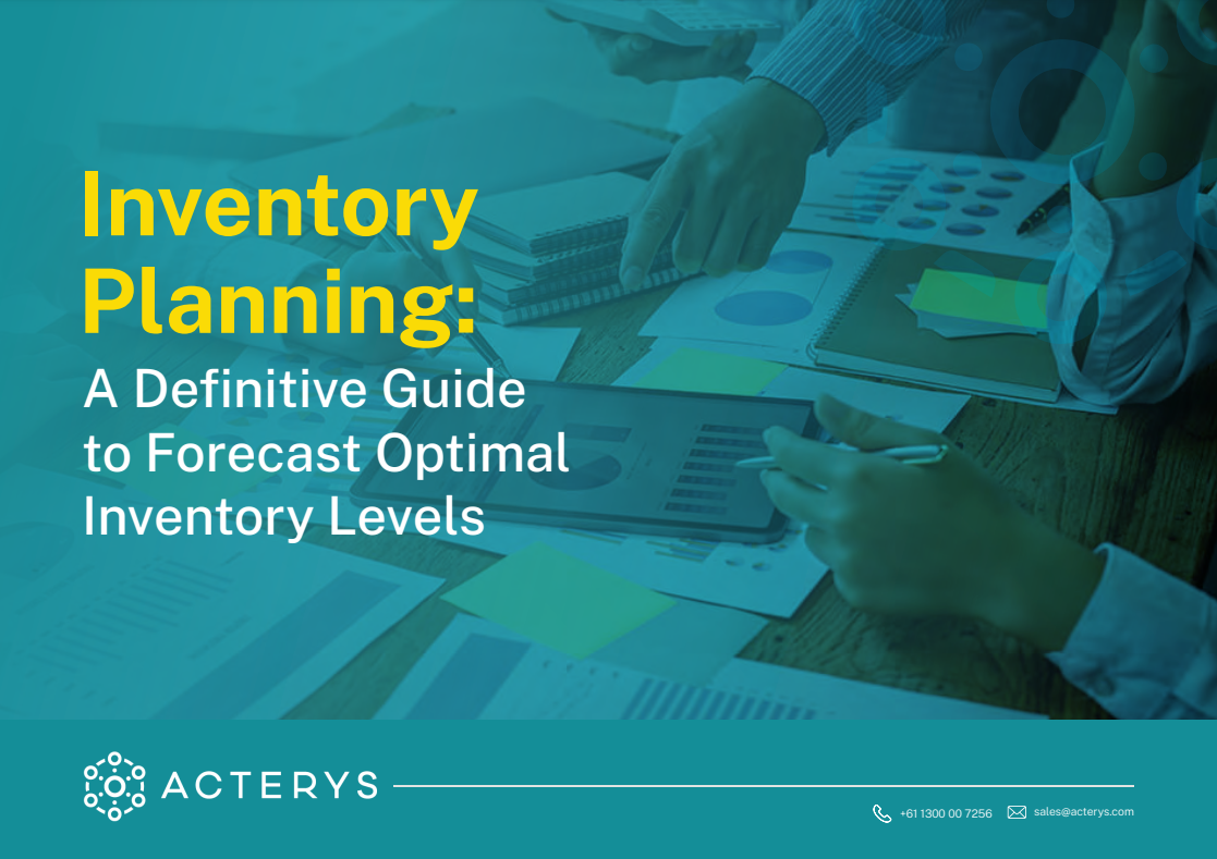 Inventory planning guide