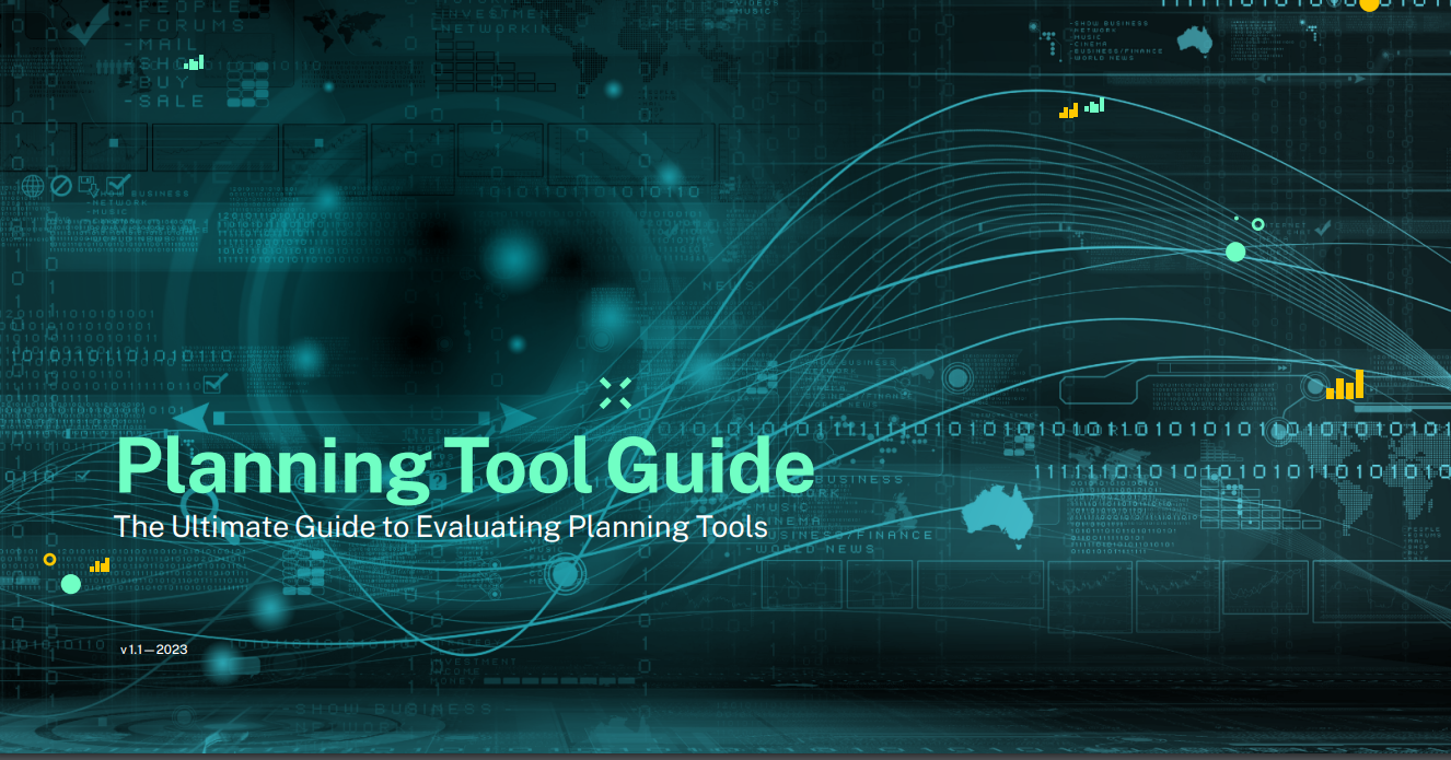 Planning Tool Guide Cover
